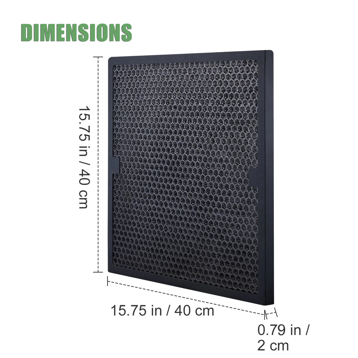 Closet Smoker Activated Carbon Filter